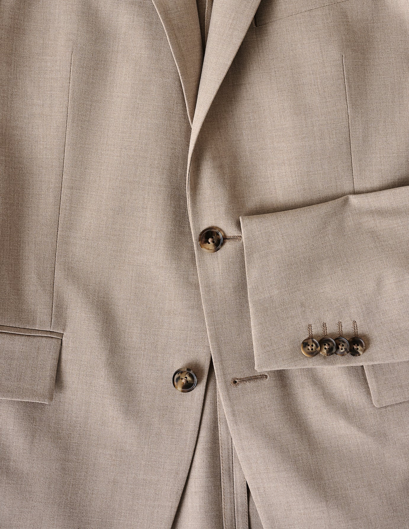 Essential Blazer Regular Sand Grain